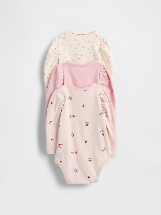 Image number 2 showing, Baby First Favorites Organic Cotton Bodysuit (3-Pack)