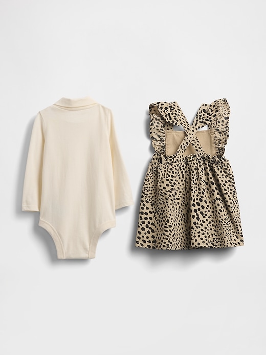 Image number 2 showing, Baby Corduroy Skirtall Outfit Set