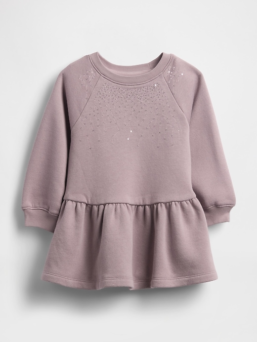 Image number 2 showing, Baby & Toddler Sweatshirt Dress