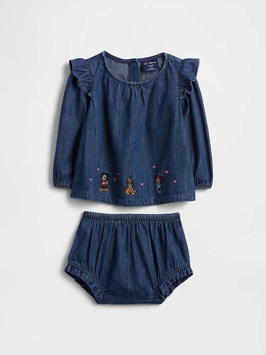 Image number 1 showing, Gap × Disney Baby Denim Outfit Set