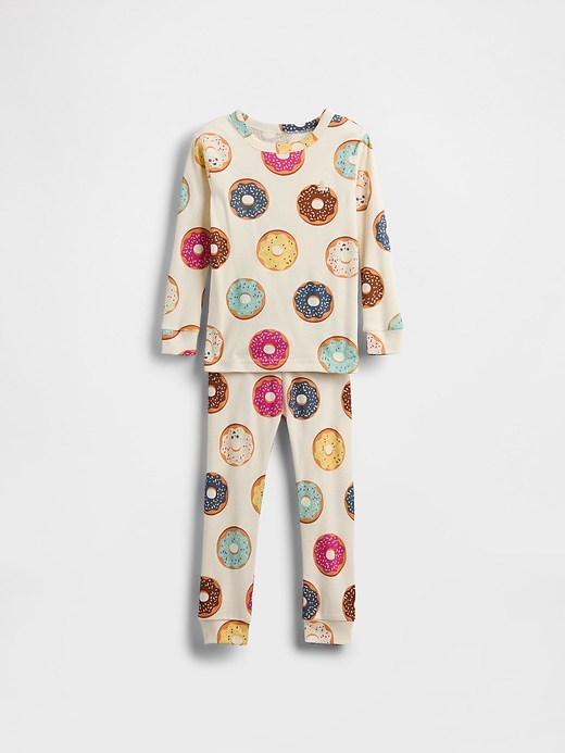 Image number 1 showing, Baby & Toddler Organic Brushed Cotton PJ Set