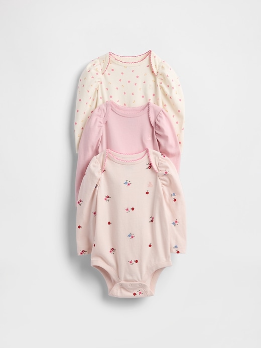 Image number 1 showing, Baby First Favorites Organic Cotton Bodysuit (3-Pack)