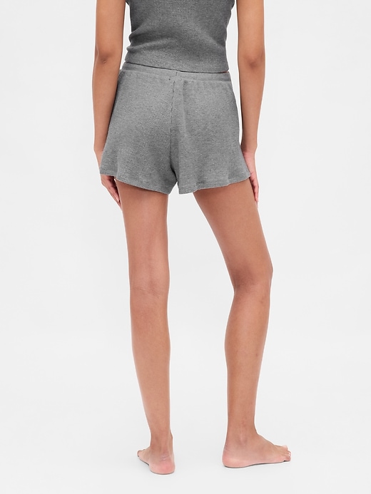 Image number 4 showing, Waffle PJ Shorts