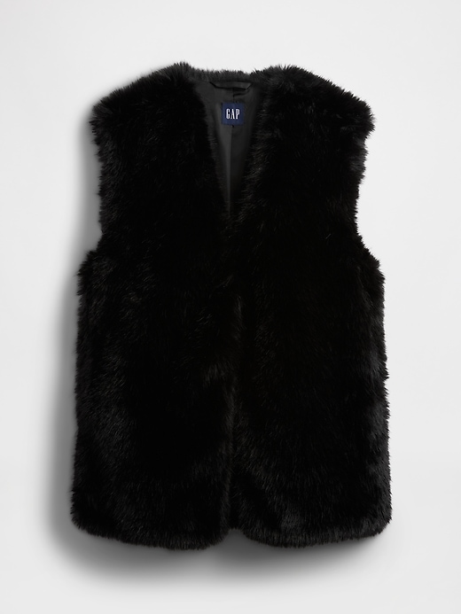 Image number 5 showing, Recycled Faux Fur Vest
