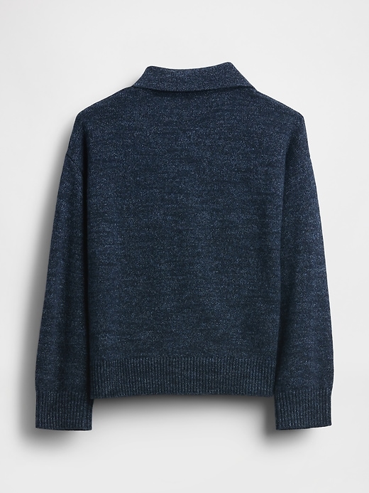 Image number 2 showing, Baby & Toddler Collared Button-Front Sweater