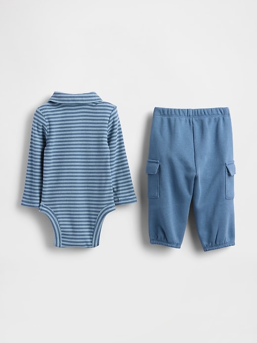 Image number 2 showing, Baby TinyRib Bodysuit Outfit Set