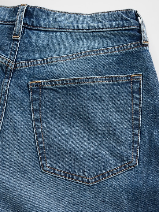 L'image numéro 8 présente Jean ample années 90 à taille haute