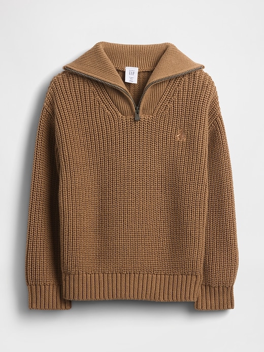 L'image numéro 1 présente Chandail à glissière au quart pour Bébé et Tout-petit