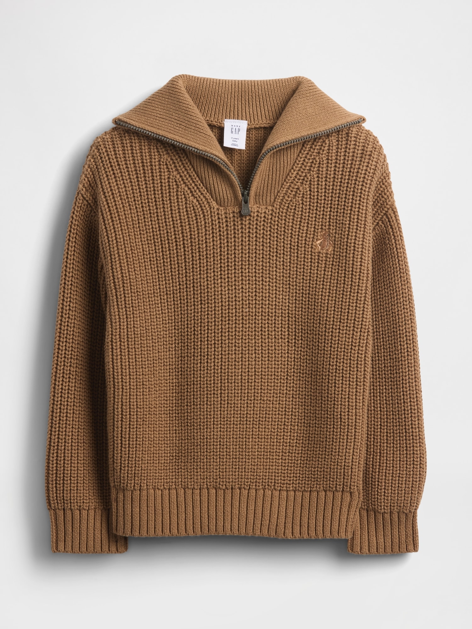 Baby & Toddler Quarter-Zip Sweater