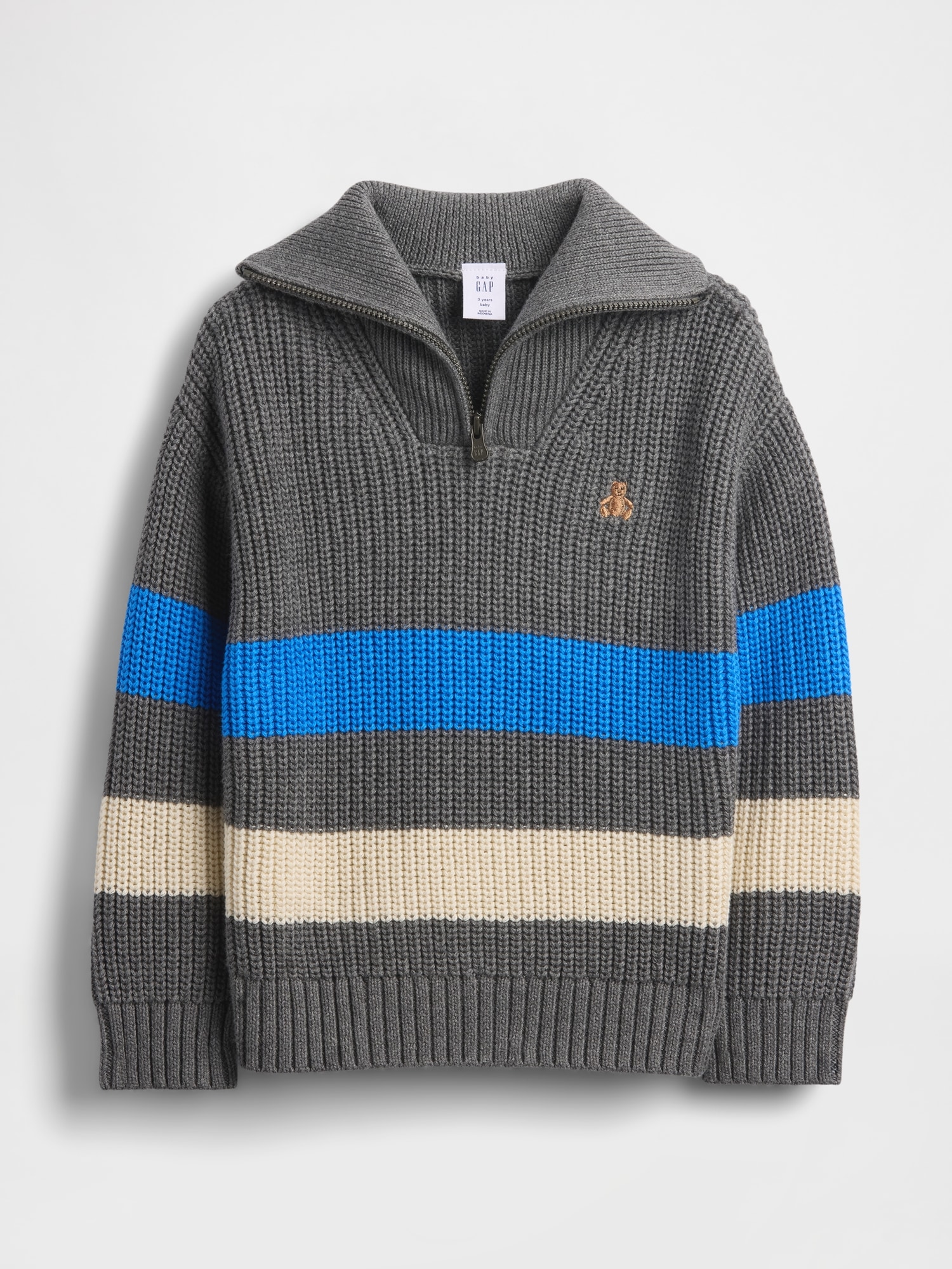 Baby & Toddler Quarter-Zip Sweater