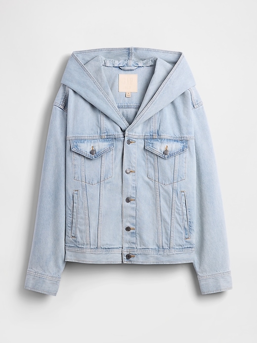 Image number 9 showing, Gap × BÉIS Oversized Denim Jacket