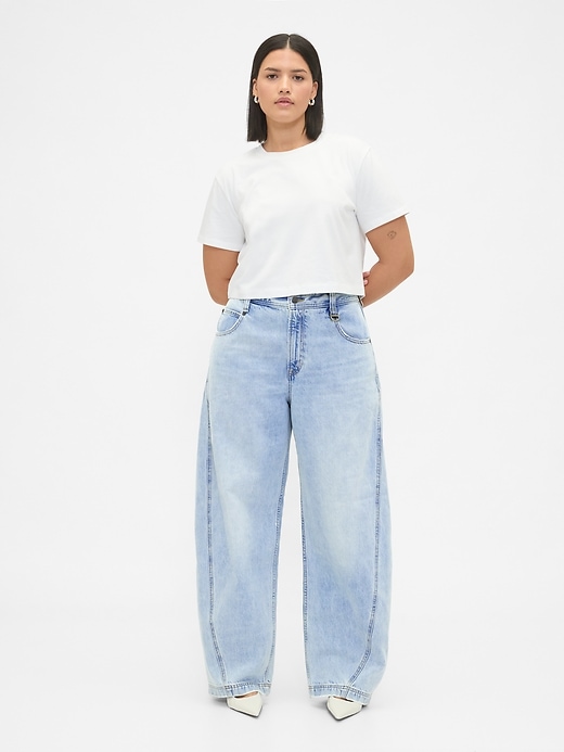 Gap × BÉIS High Rise Barrel Jeans