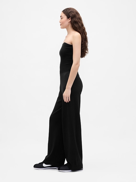 Image number 3 showing, Gap × BÉIS Convertible Bandeau Jumpsuit
