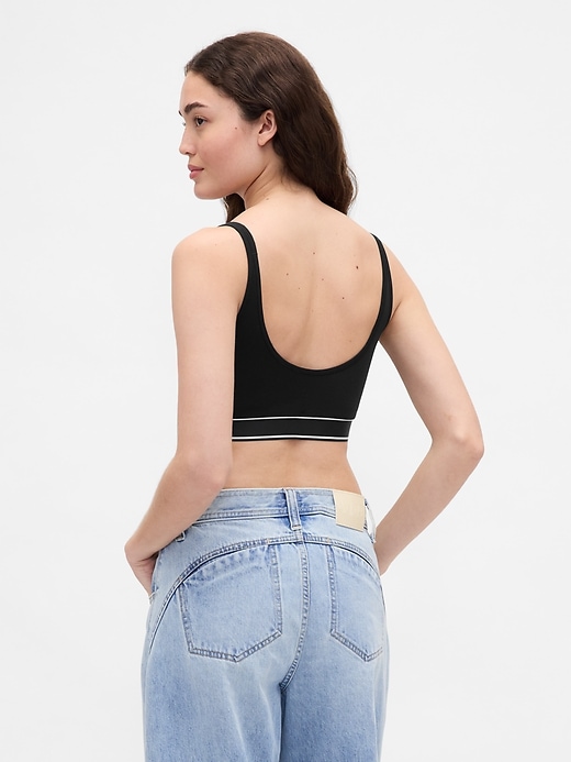 Gap × BÉIS Seamless Logo Sports Bra