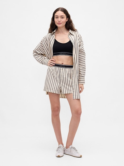 Image number 1 showing, Gap × BÉIS Poplin Boxer Shorts