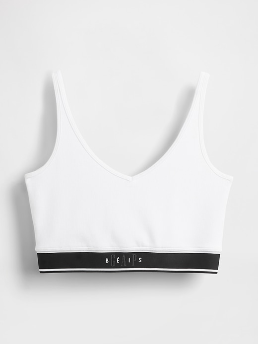 Image number 5 showing, Gap × BÉIS Seamless Logo Sports Bra