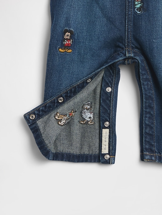 Image number 5 showing, Gap × Disney Baby Denim Overalls