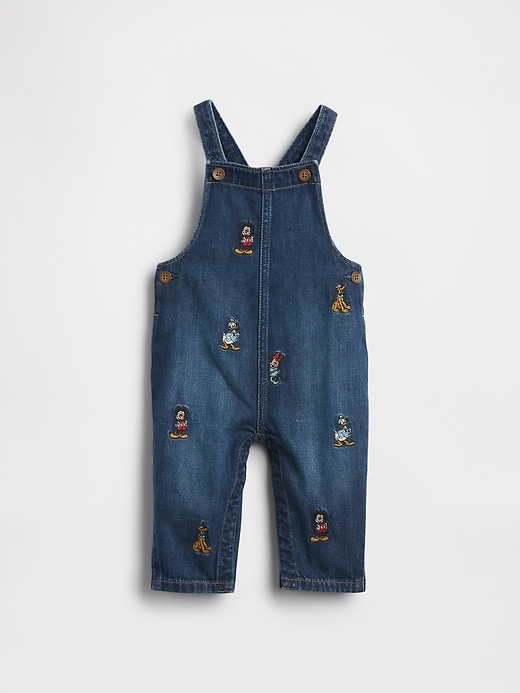 Image number 1 showing, Gap × Disney Baby Denim Overalls