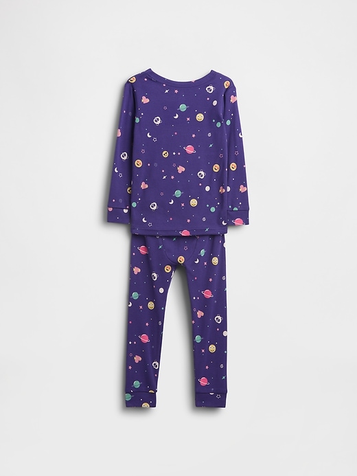 Image number 2 showing, Baby & Toddler Organic Brushed Cotton PJ Set