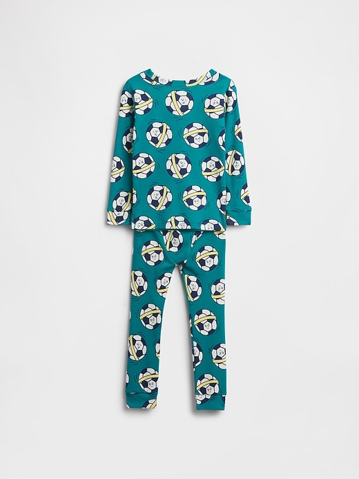 Image number 2 showing, Baby & Toddler Organic Brushed Cotton PJ Set