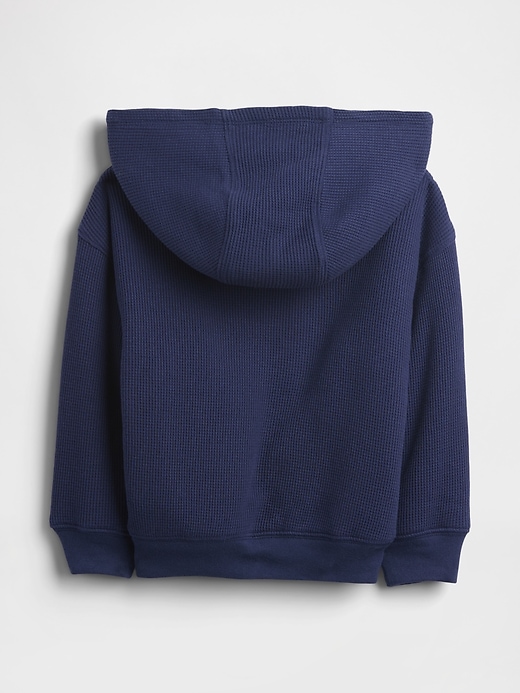 L'image numéro 2 présente Veste à capuchon isotherme doublée en sherpa pour Bébé et Tout-petit