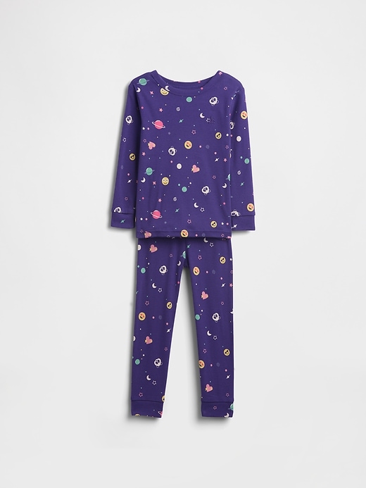 Image number 1 showing, Baby & Toddler Organic Brushed Cotton PJ Set