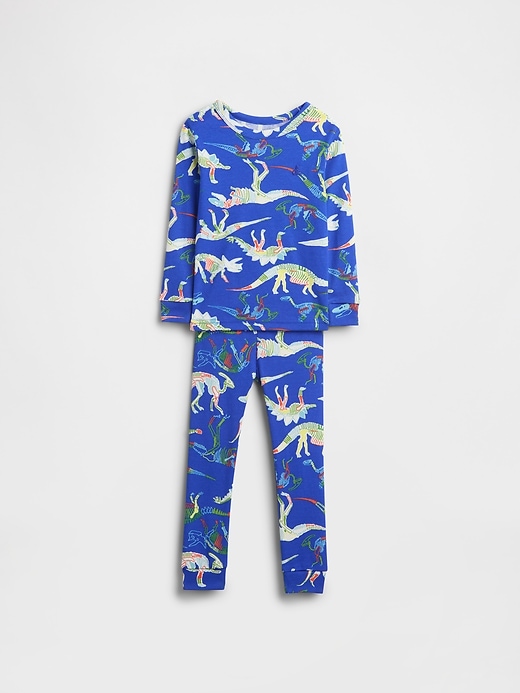 Image number 1 showing, Baby & Toddler Organic Brushed Cotton PJ Set