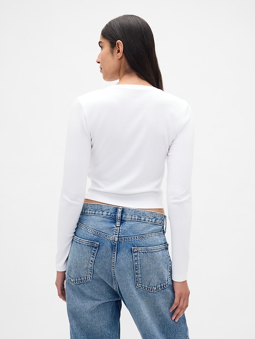 Image number 3 showing, Modern Crop T-Shirt