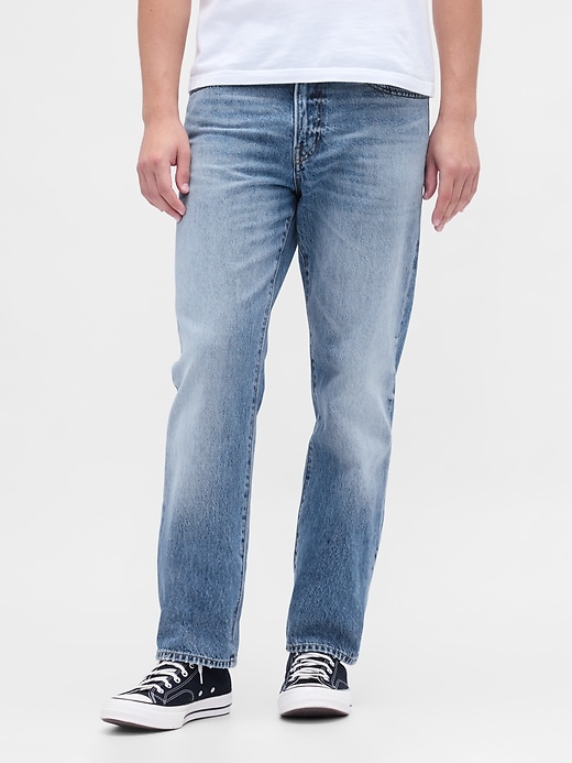 Image number 2 showing, Relaxed Straight Jeans