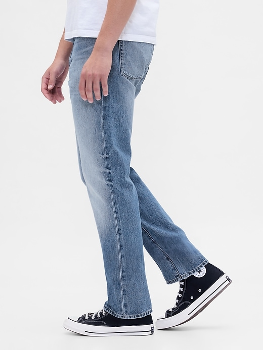 Image number 3 showing, Relaxed Straight Jeans