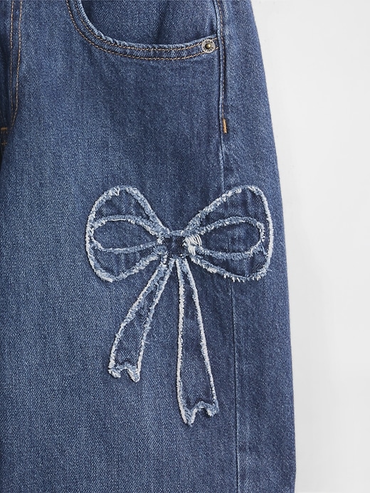 Image number 5 showing, Kids Low Rise Stride Wide-Leg Jeans