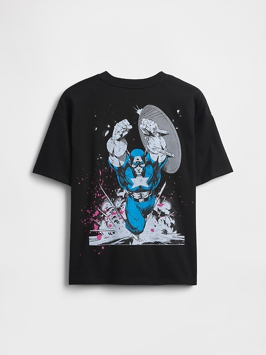 L'image numéro 2 présente T-shirt décontracté à imprimé Marvel pour Enfant