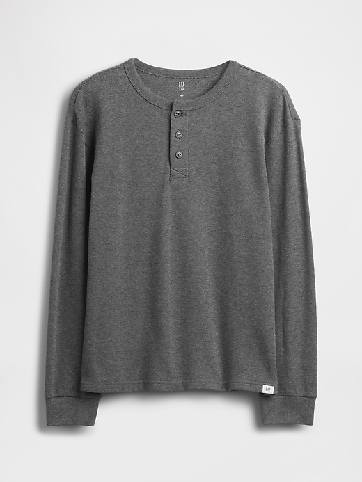 Image number 1 showing, Kids Relaxed Henley T-Shirt