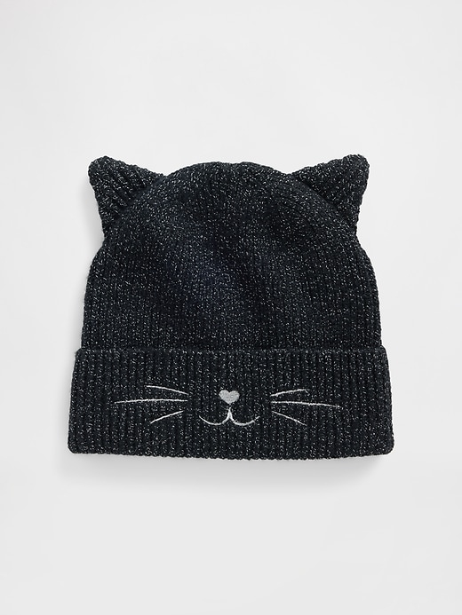 Image number 1 showing, Baby & Toddler Cat Beanie