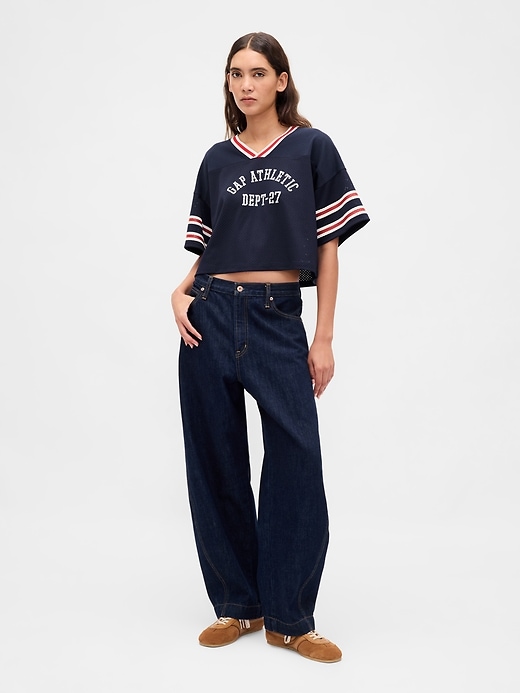 Image number 2 showing, Organic Cotton Crop Jersey T-Shirt