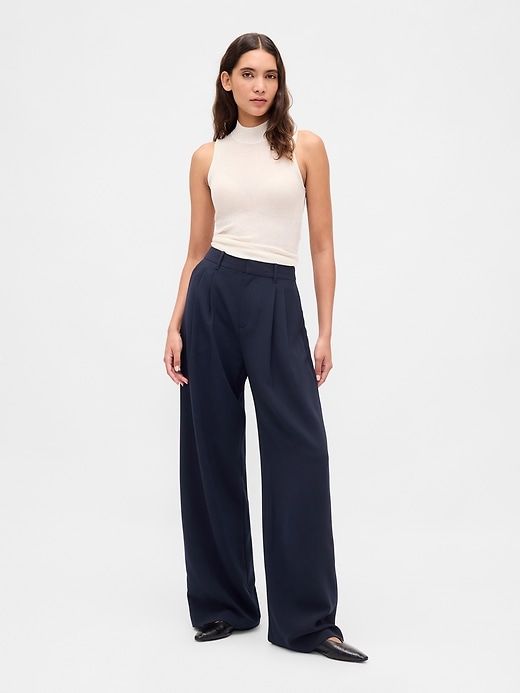 Image number 1 showing, 365 High Rise Pleated Trousers