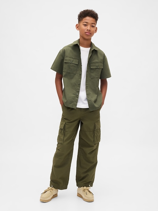Image number 4 showing, Kids Ripstop Utility Shirt