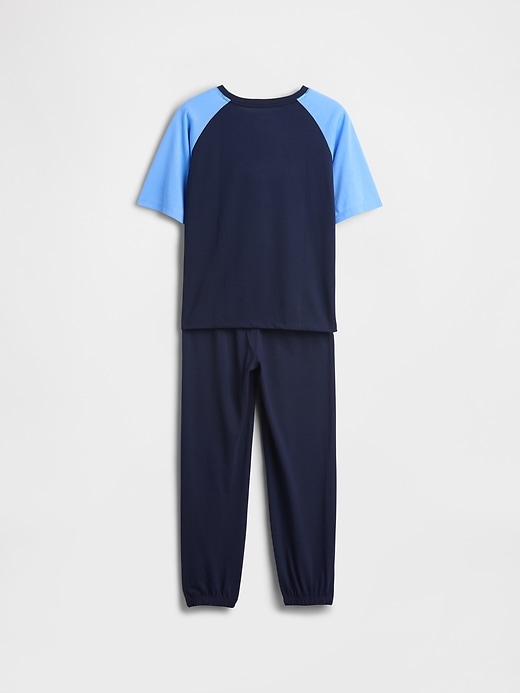 Image number 2 showing, Kids Marvel Recycled PJ Jogger Set