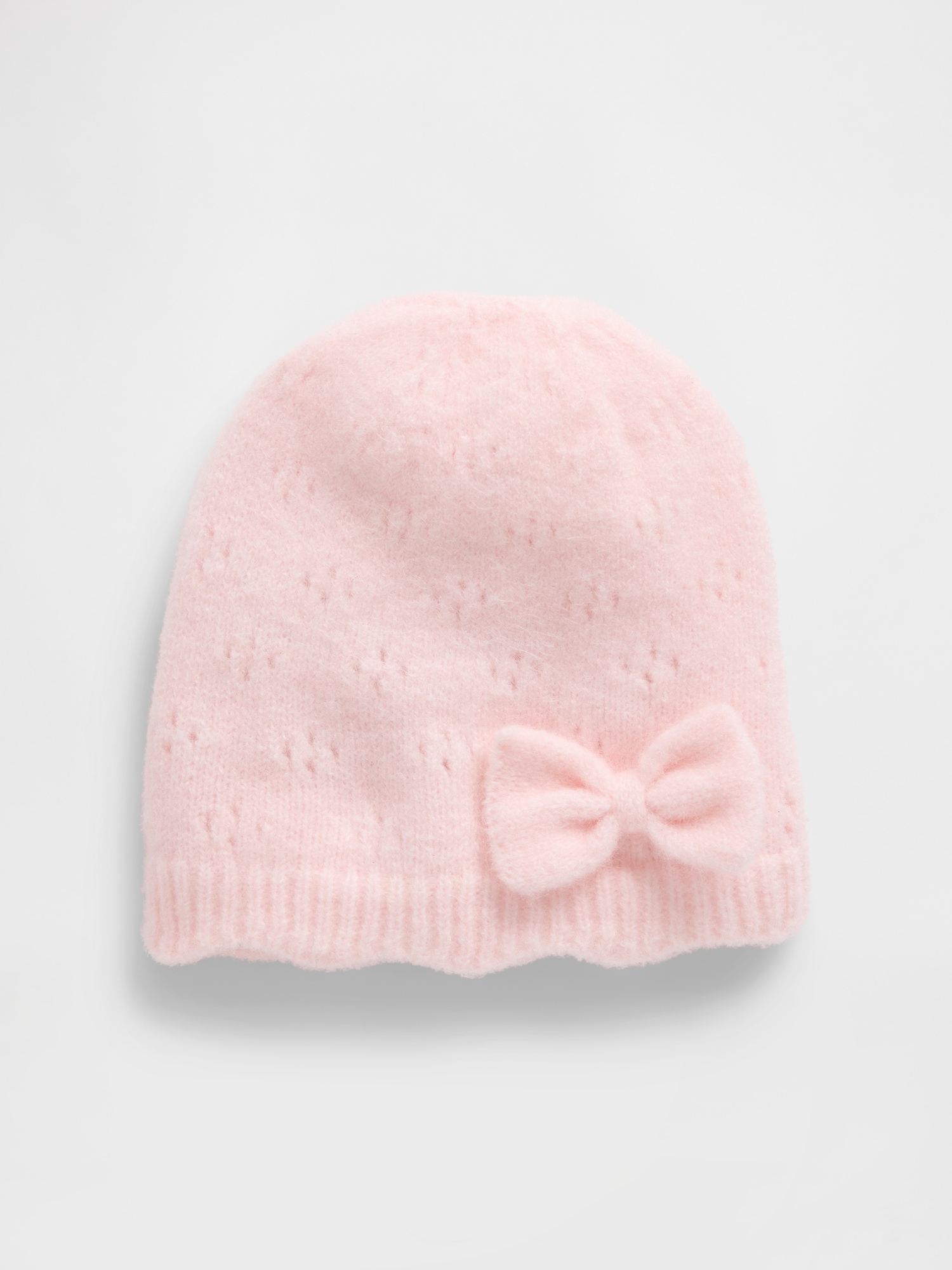 Baby & Toddler Pointelle Bow Beanie
