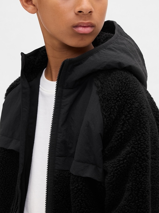 Image number 6 showing, Kids Sherpa Jacket