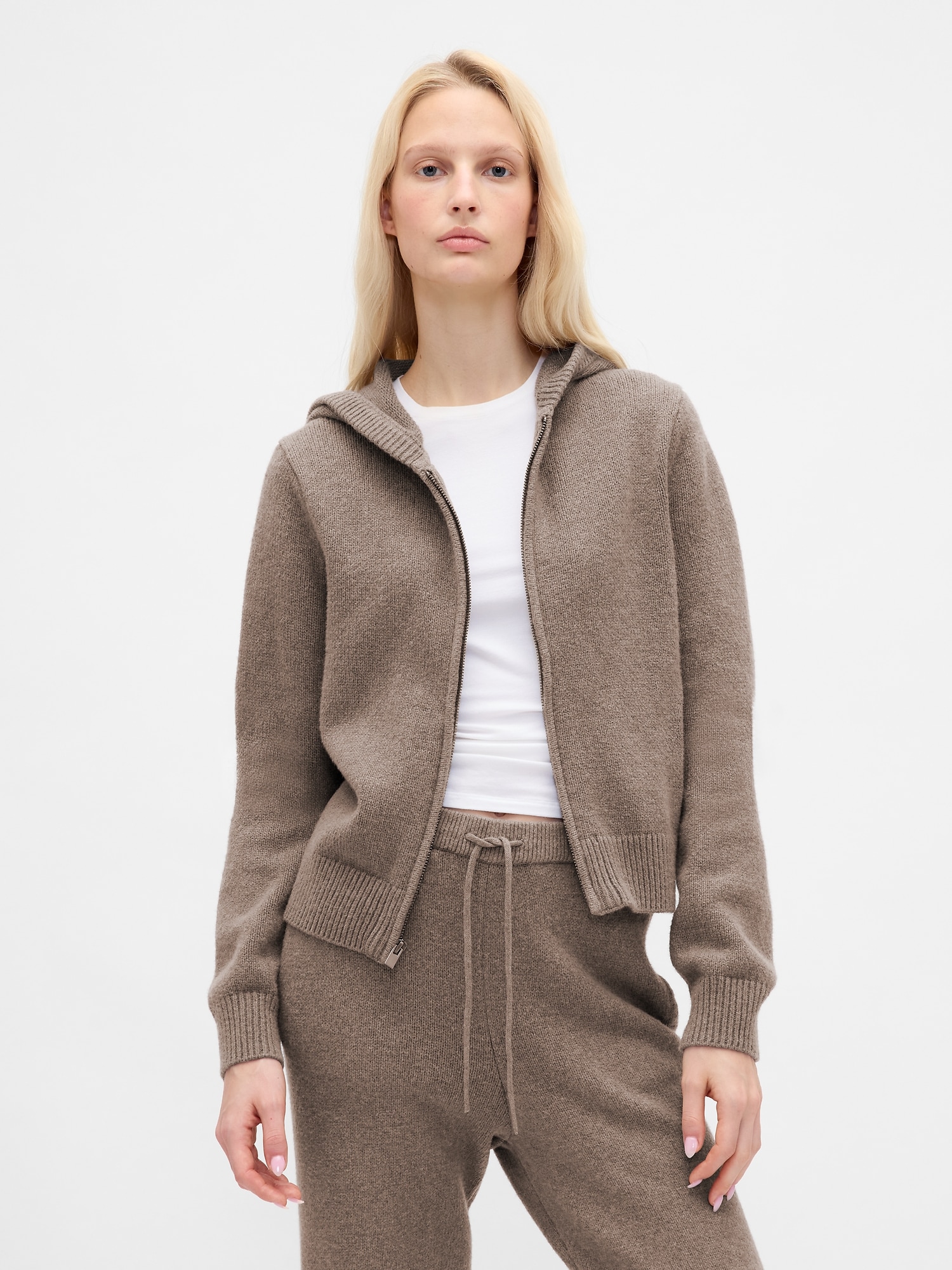 CashSoft Sweater Zip Hoodie