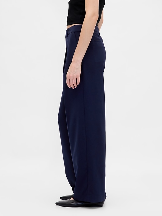 Image number 3 showing, 365 Low Rise Pleated Wide-Leg Trousers