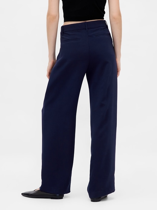 Image number 4 showing, 365 Low Rise Pleated Wide-Leg Trousers