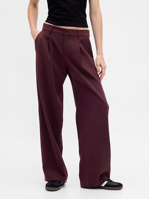 Image number 2 showing, 365 Low Rise Pleated Wide-Leg Trousers