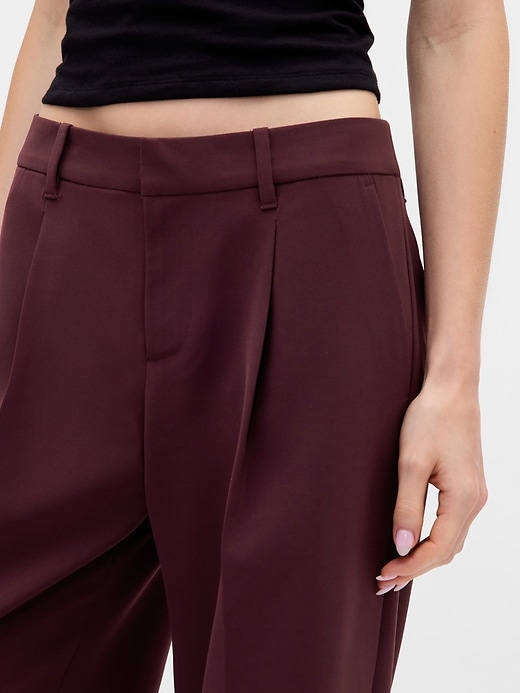 Image number 8 showing, 365 Low Rise Pleated Wide-Leg Trousers