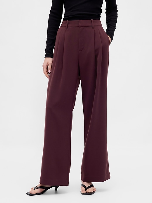 Image number 2 showing, 365 High Rise Pleated Trousers