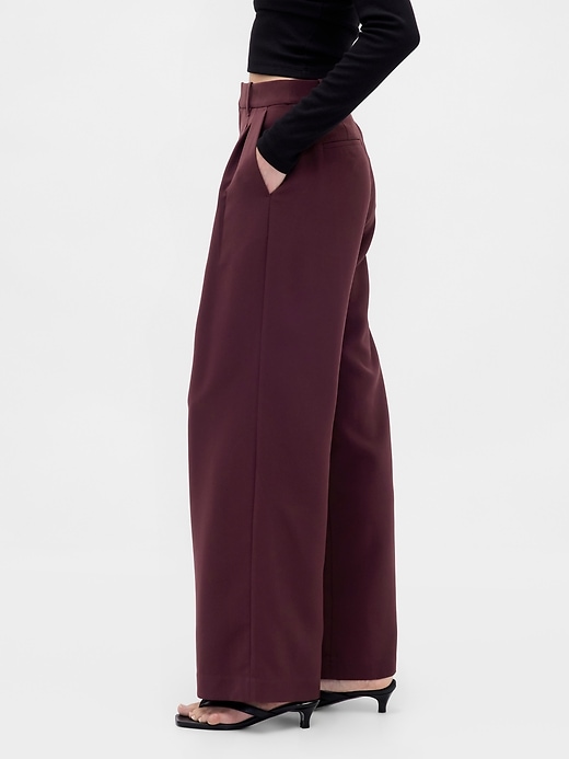 Image number 3 showing, 365 High Rise Pleated Trousers
