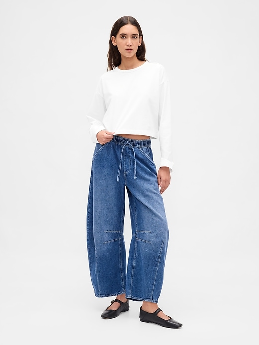 Image number 2 showing, Heavyweight Crop T-Shirt