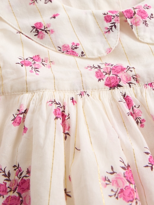 Image number 3 showing, Baby & Toddler Puff-Sleeve Floral Top