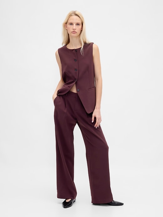 Image number 1 showing, 365 Low Rise Pleated Wide-Leg Trousers